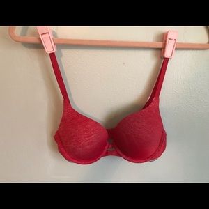 Victoria’s Secret Red push up bra 32B